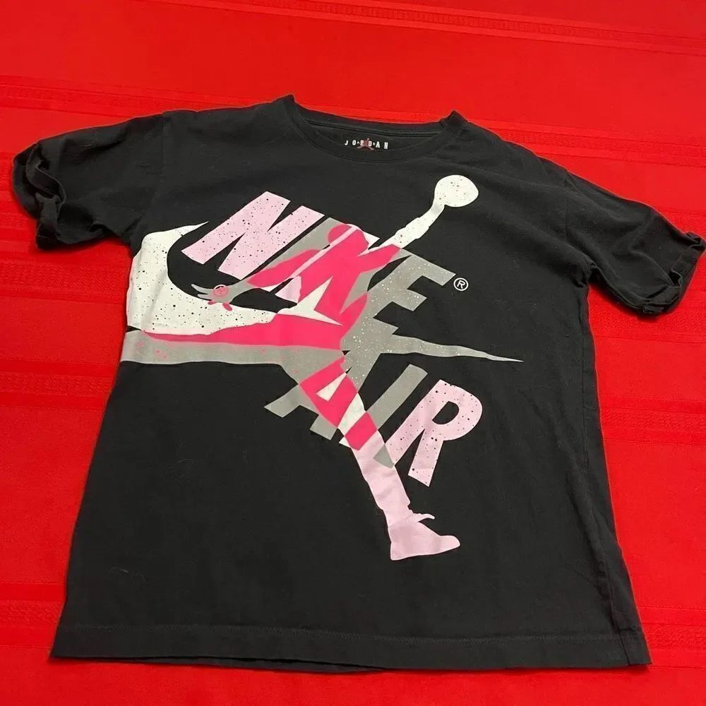 Nike Air Jordan Girls Graphic Tee T-Shirt Size Girls XXL